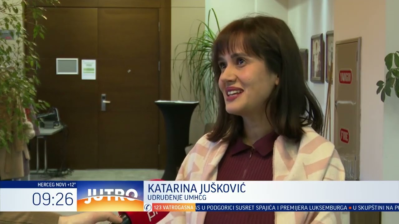 3 XII 25 Katarina Jušković za PRVU CG o Međunarodnom danu osoba s invaliditetom