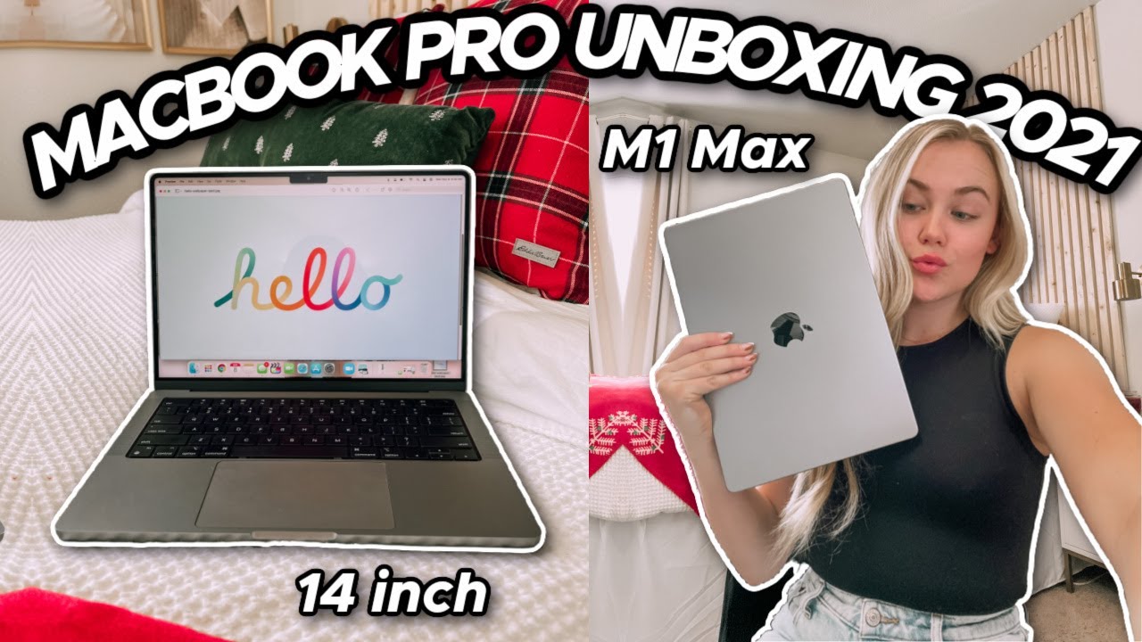 MacBook Pro 2021 Unboxing & Set Up | 14 Inch M1 Max