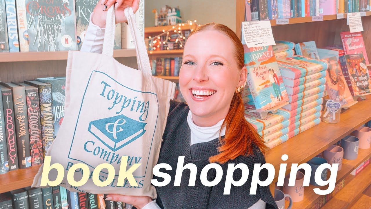 Come Book Shopping with Me for Indie Bookstore Day! 📚🛍️ ✨