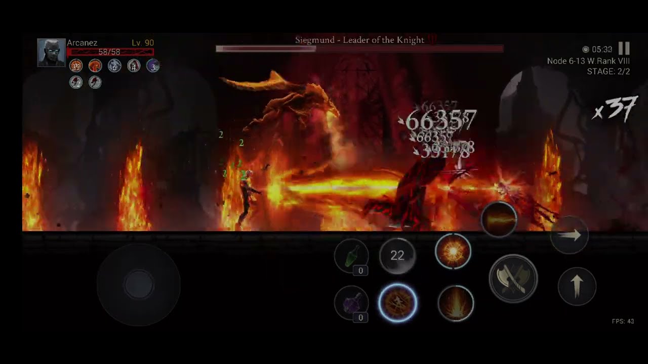 Finally beating this cheap a** boss| Demon Hunter: Shadow World | Ace Vs Siegmund WR. VIII / WR.8