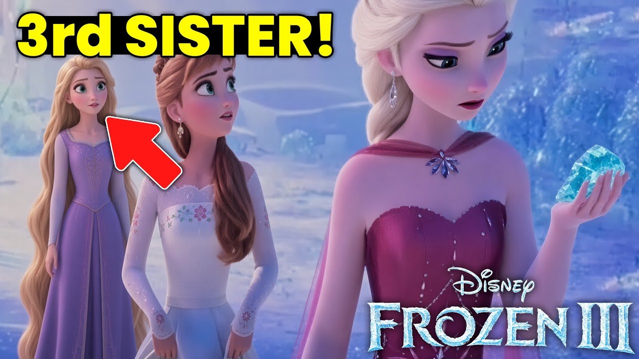 Siostry z Arendelle&hellip; 😨 Przerażający sekret złoczyńcy z Krainy Lodu 3 wyjaśniony! ❄️