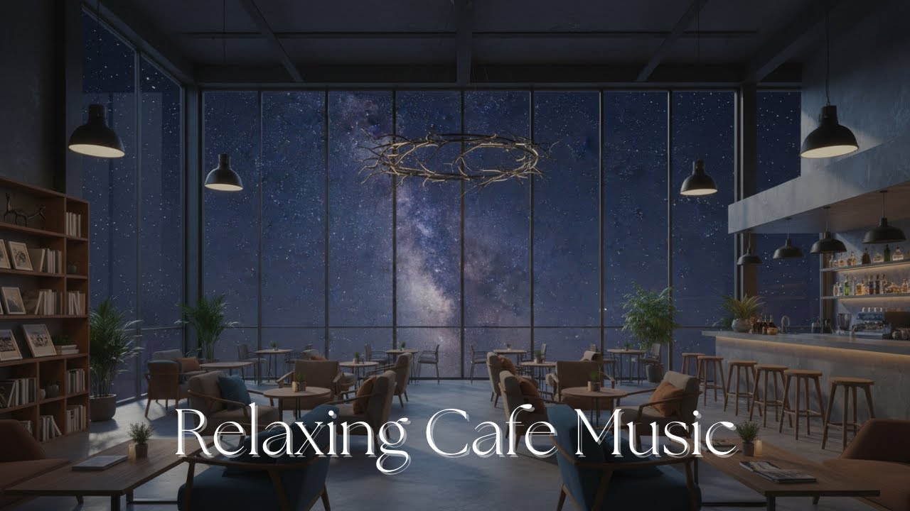 Relaxing Cafe Music☕Cozy Night💫　作業用　癒しBGM　長時間　カフェミュージック