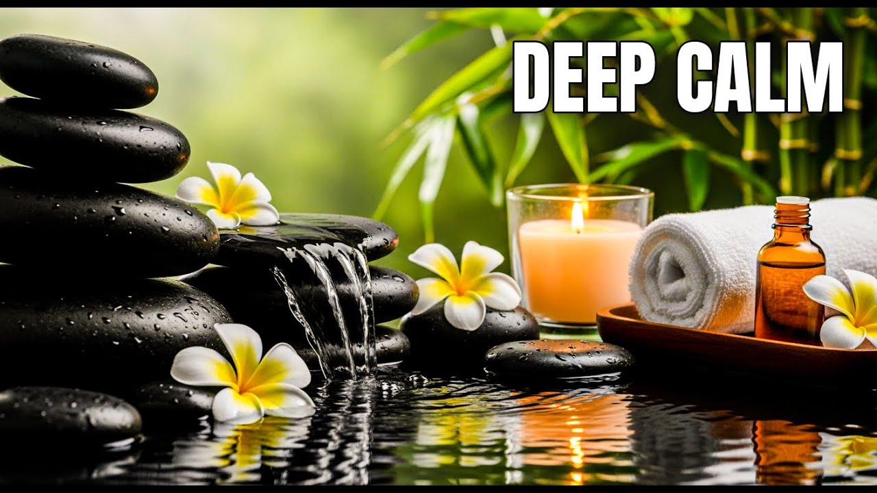 Deep Calm 🌿 Soft Piano & Water Sounds for Stress Relief, Sleep & Meditation