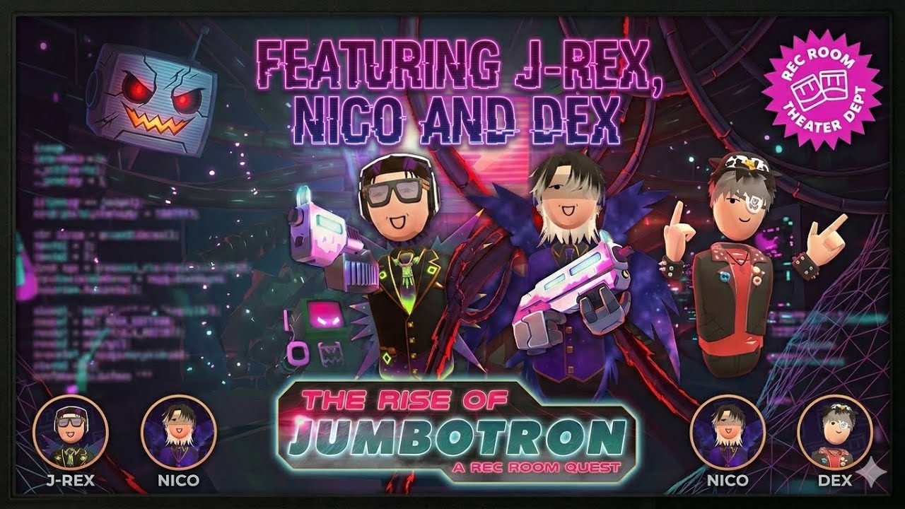 Jumbotron Casual Game Feat J-Rex, Nico & our Dex 🤩