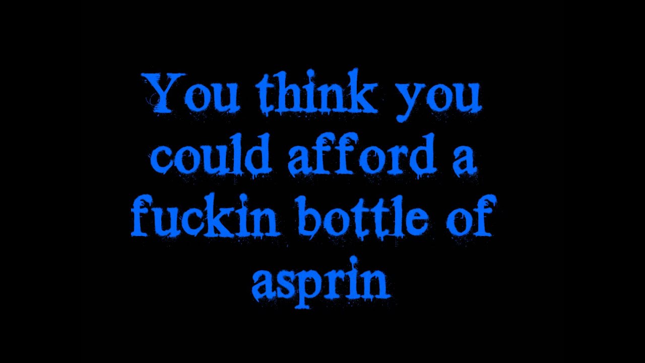 You'll Rebel To Anything - Mindless Self Indulgence (Lyrics)