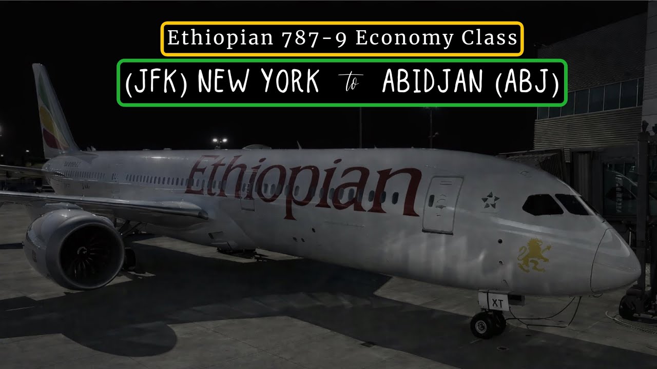 Economy Class on Ethiopian Airlines’ 787-9 to Abidjan: Is It ACTUALLY Good?