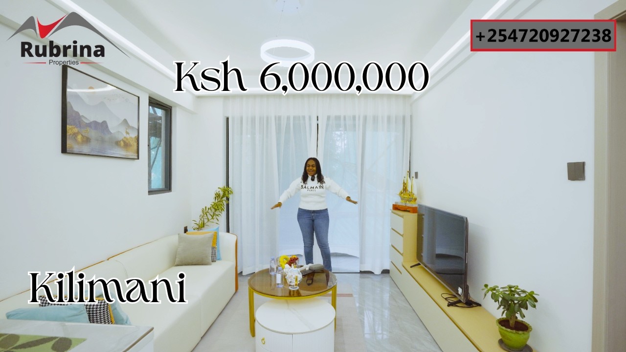 With Only Ksh. 6,000,000, This Luxurious 1 bed Apartment In Kilimani Can Be Yours | Check This Out