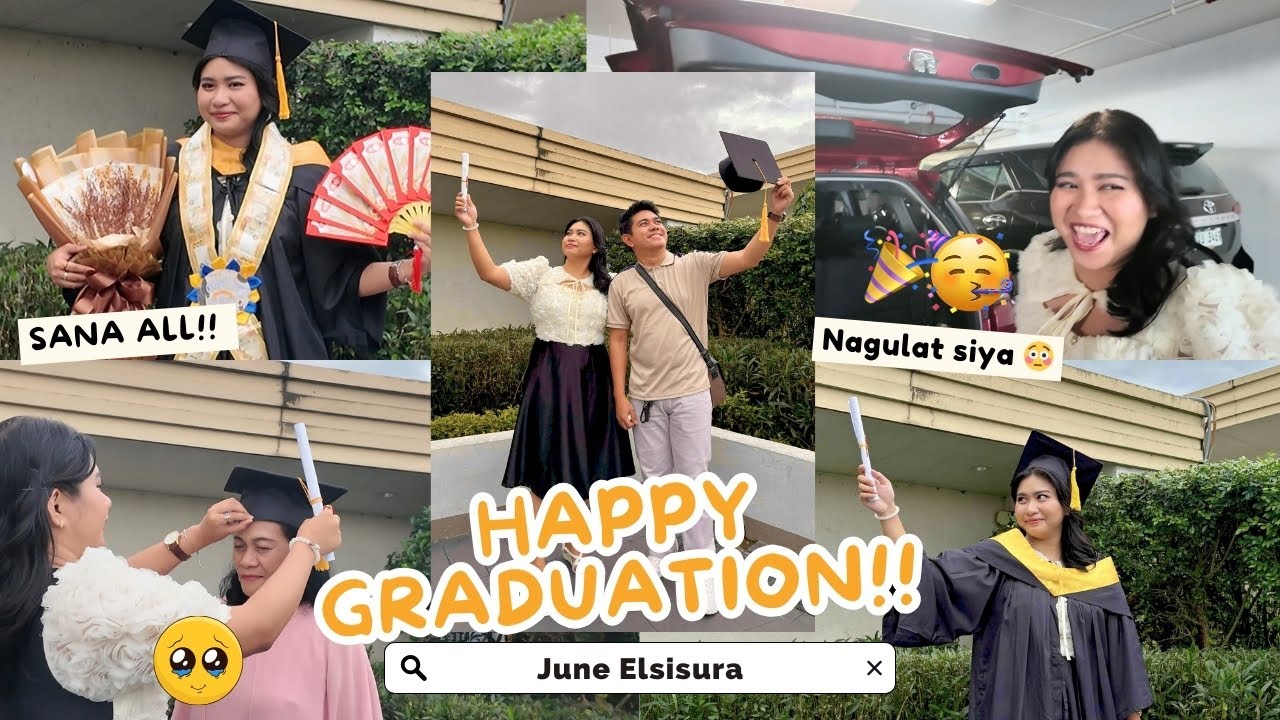 Nagulat Siya 😳💸 | Munting Graduation Surprise