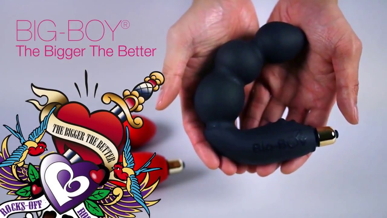 Septi&egrave;me Ciel - Rocks Off - Big Boy - Vibromasseur anal pour hommes