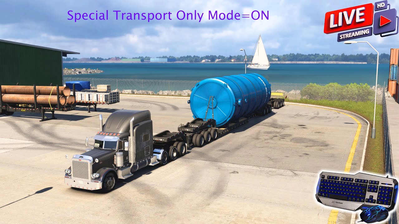 American Truck Simulator || Special Transport mode=On || #ats #india #live #youtube #gaming