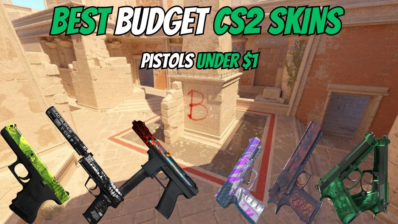BEST CS2 Pistol SKINS you can get for UNDER $1!