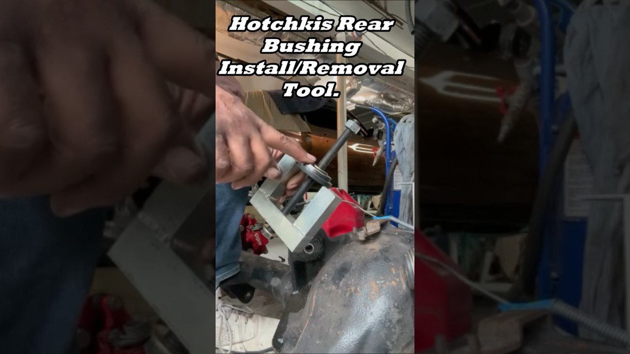 Removing A Differential Bushing.  Hotchkis Install/Removal Tool.  #coverman66 #shorts #suspension