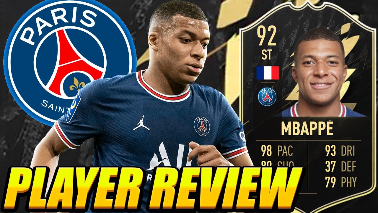 NINJA TURTLES! 🥷92 INFORM MBAPPE PLAYER REVIEW! THE BEST ST IN FIFA 22! 92 MBAPPE REVIEW! TOTW 9!
