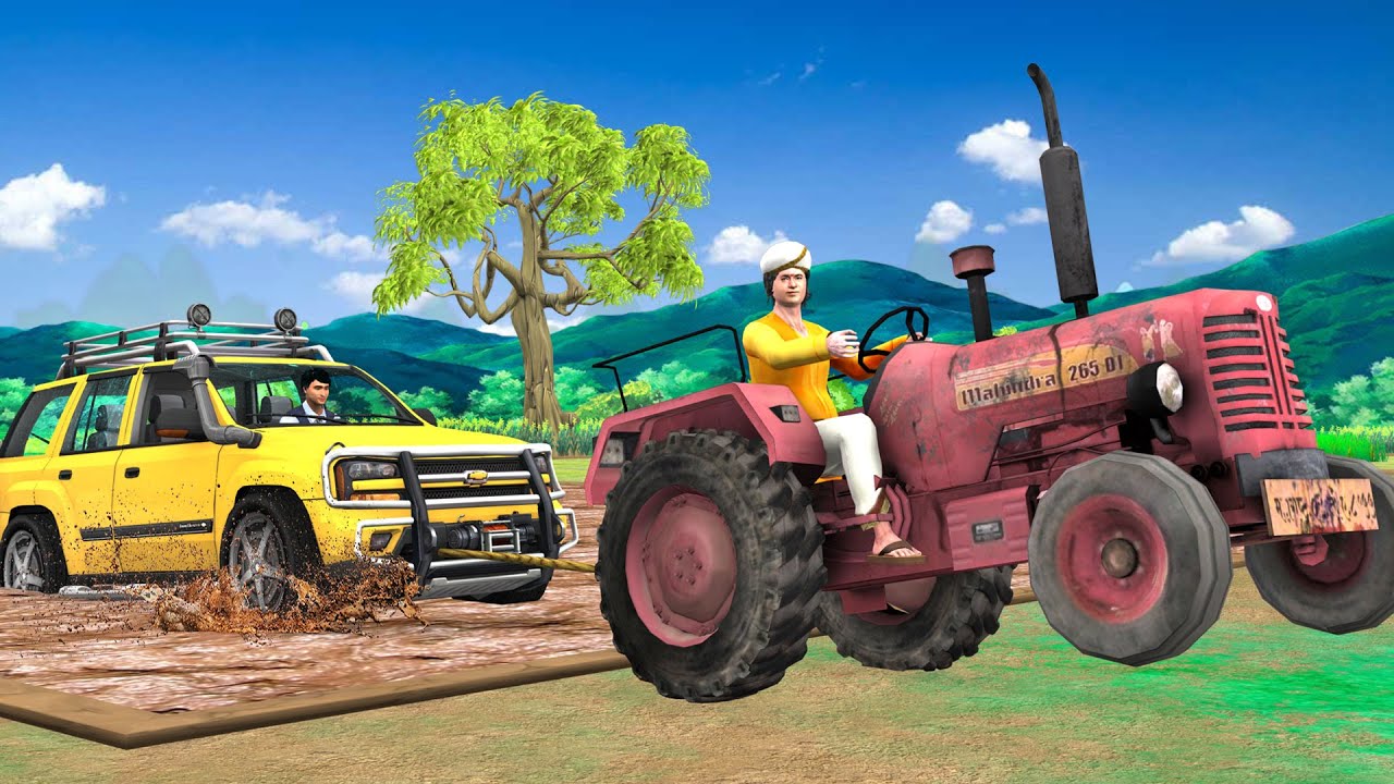 Tractor Rescue - Hindi Comedy Videos