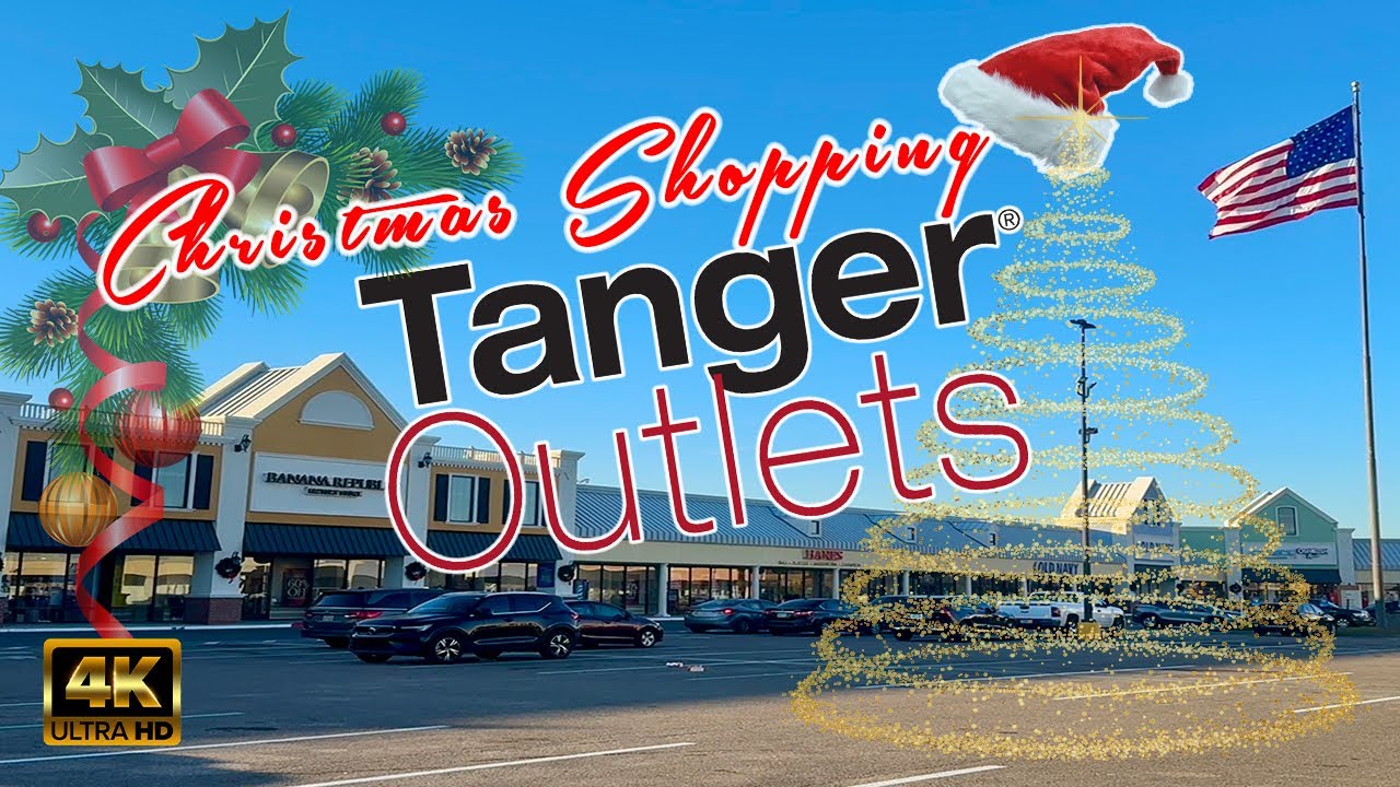 Christmas Shopping at TANGER OUTLET MALL | Gonzales, Louisiana USA