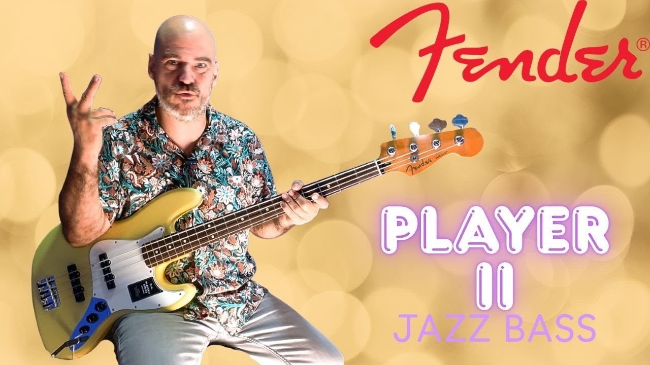 Fender Player II Jazz Bass. Un BUEN JB.