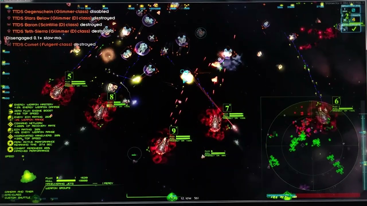 Starsector 0.98a-RC8 10 Ordos in a Single Round.