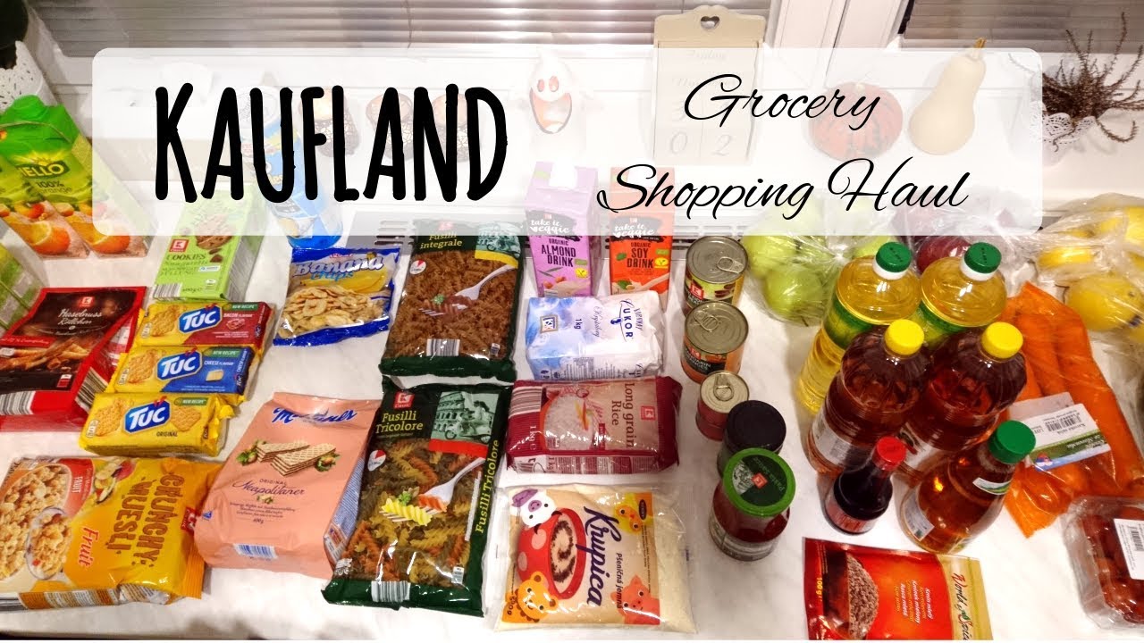 ČO NAKUPUJEME V KAUFLANDE (nákupy jedla) - Kaufland Shopping Haul 2018