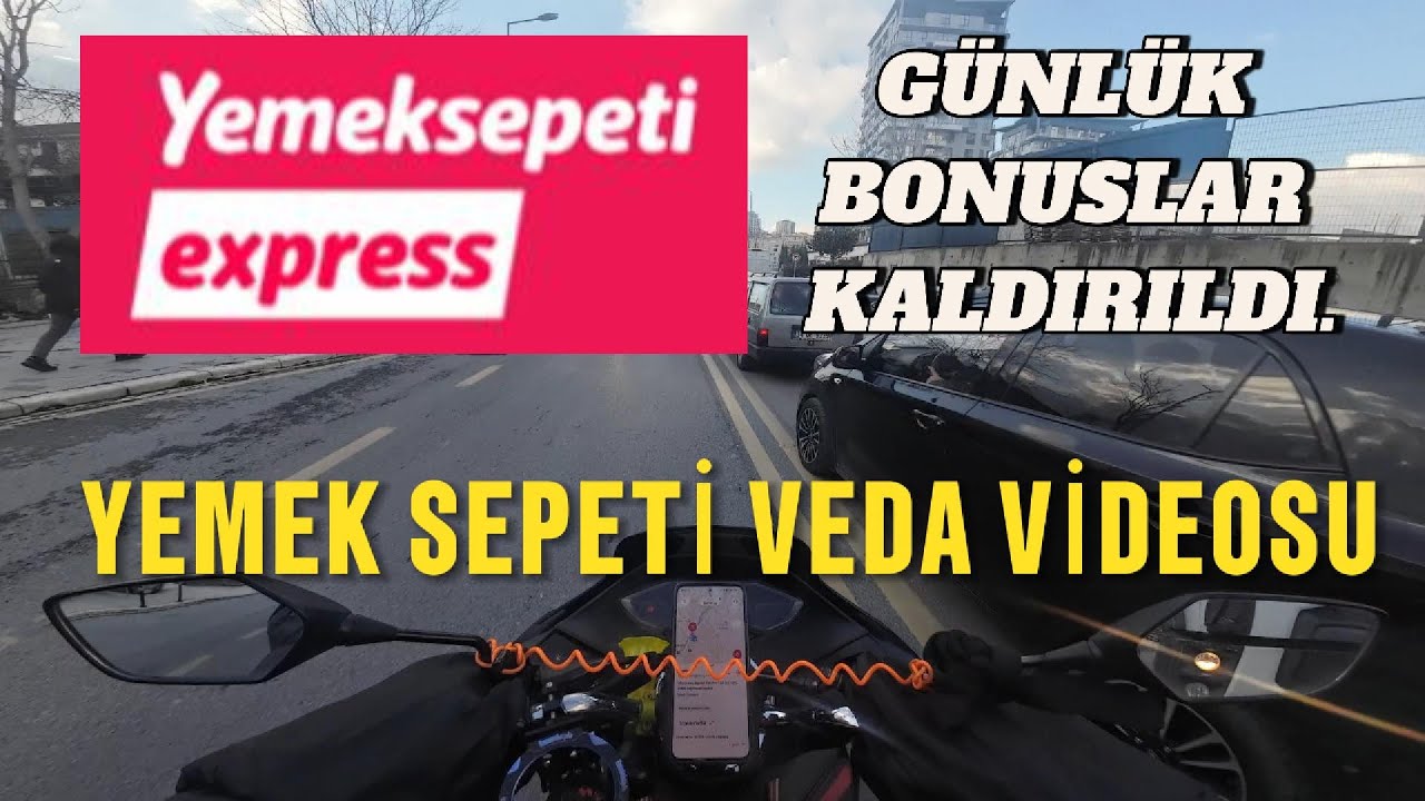 YEMEKSEPETİ YENİ ZAMLI KAZANÇ ! | YEMEKSEPETİ VEDA VİDEOSU | SİSTEMSEL SORUNLAR