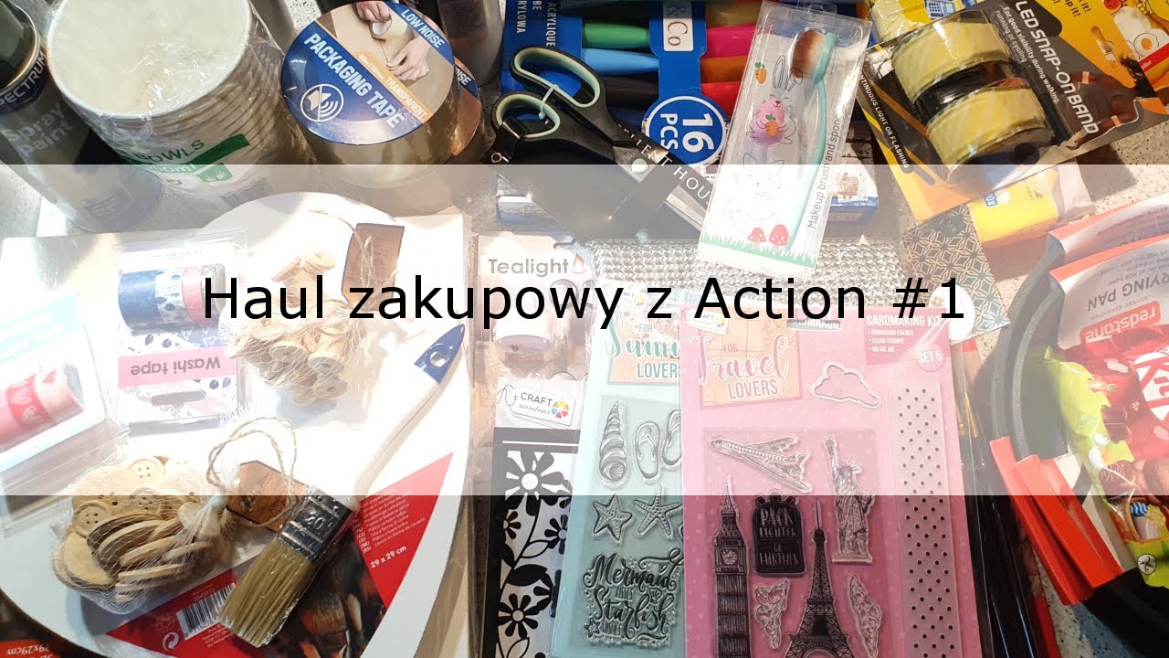 Haul zakupowy z Action #1 | Shopping haul from Action #1