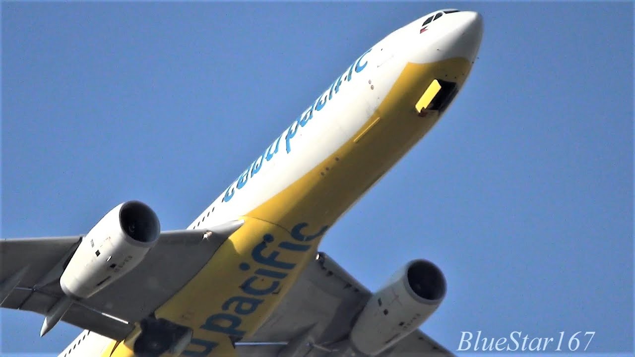 Cebu Pacific Air Airbus A330-300 (RP-C3343) takeoff from NRT/RJAA (Tokyo - Narita) RWY 16R