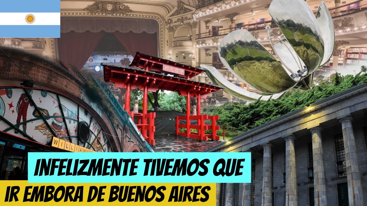 Muitos pontos turísticos em um único dia! Buenos Aires é linda