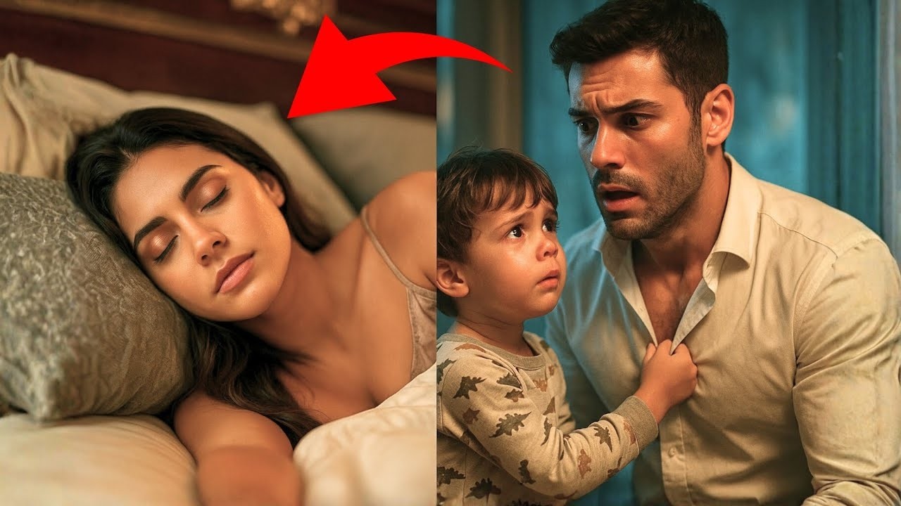 El MILLONARIO ignoró a su esposa… hasta que su hijo susurró  “Señor, mi mamá no despertó hoy