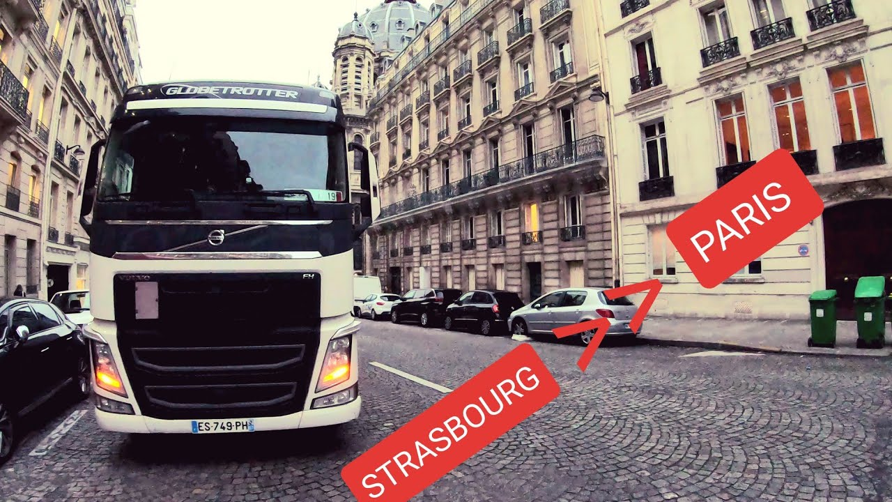 من المنزل إلى قلب باريس DRIVING VOLVO FH 500