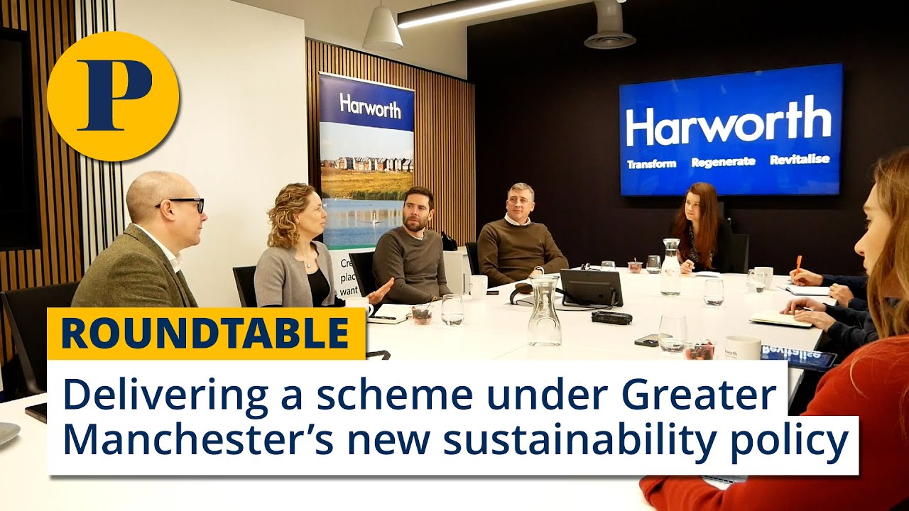 How do you deliver a scheme under Greater Manchester’s new sustainability policy?