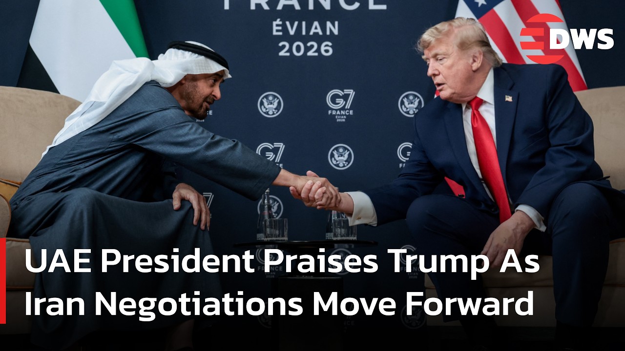 UAE President MBZ Praises US Alliance During Trump G7 Bilateral Talk | DWS News | AC1F