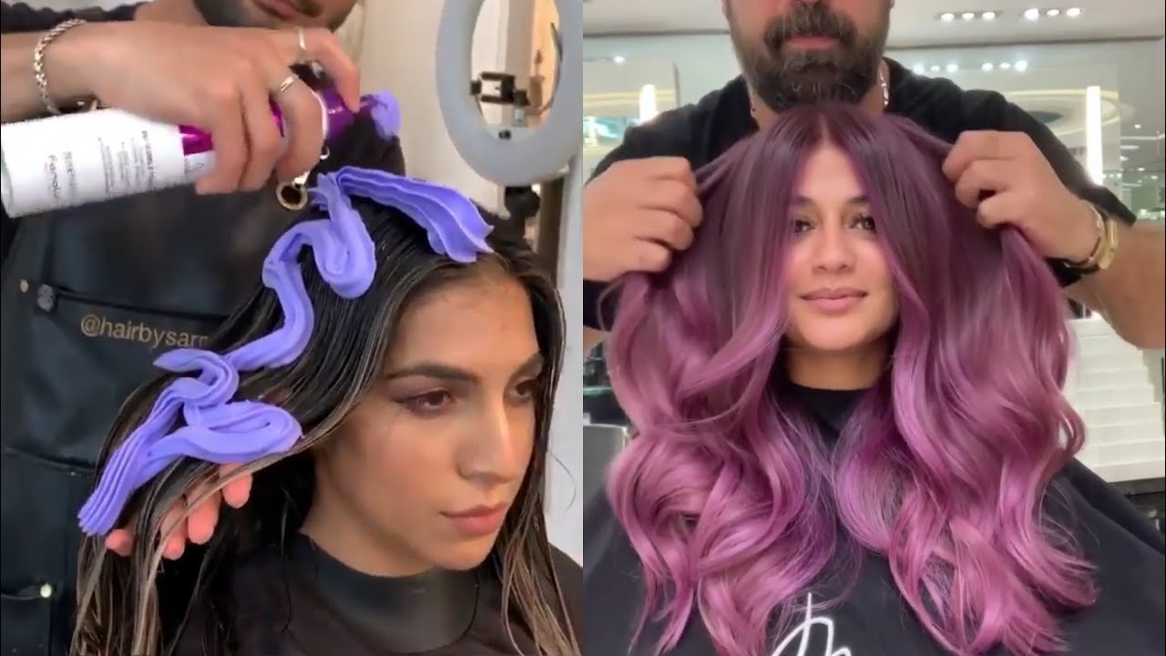 TOP 10+ coiffure coloration et transformation 😍 | cheveux court et long pour femmes 2021