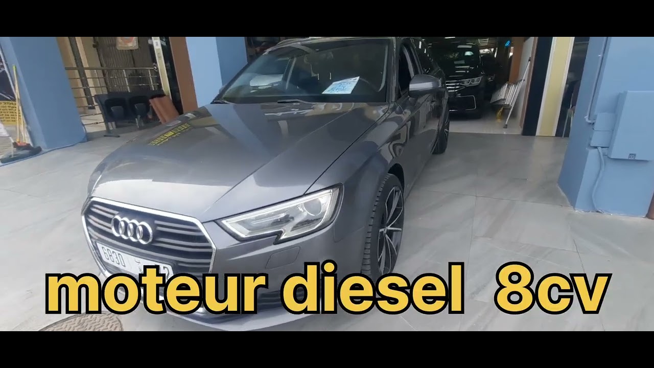 Audi A3 2017 automatique. Desiel 8 cv  km 89 000