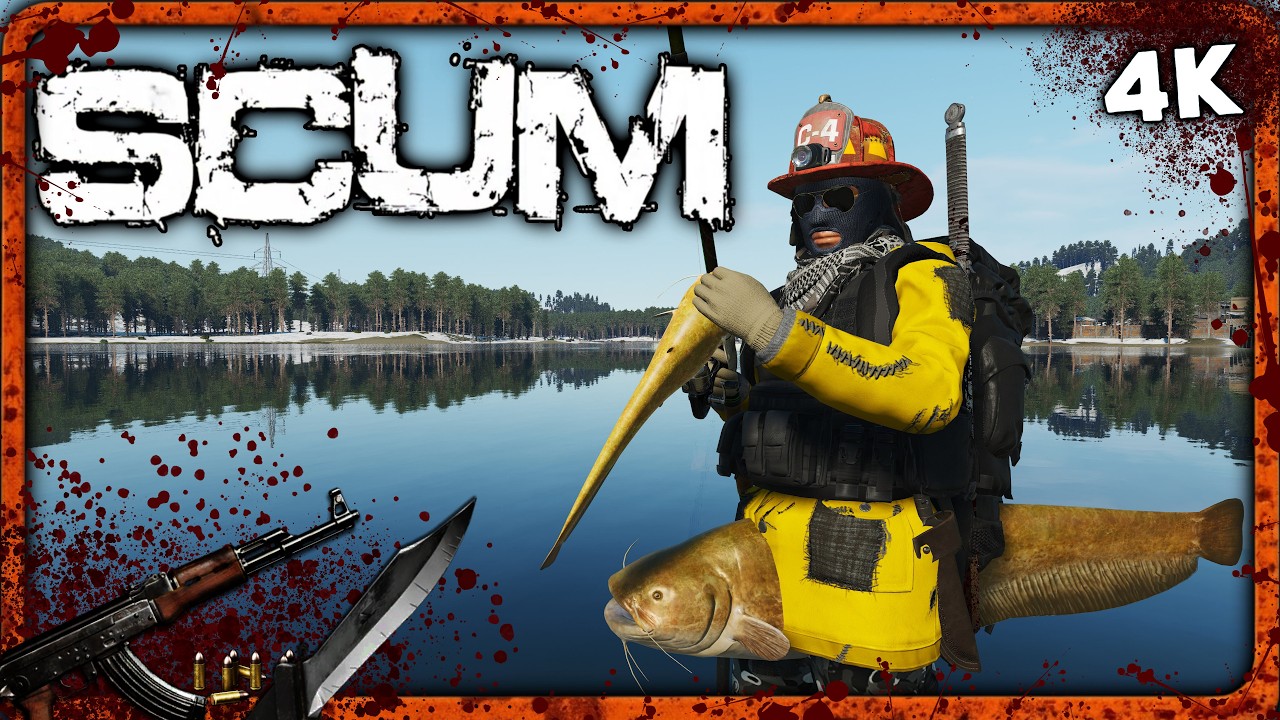 SCUM SOLO 4K #31 Ich wollte nur angeln – dann wurde ich krank!