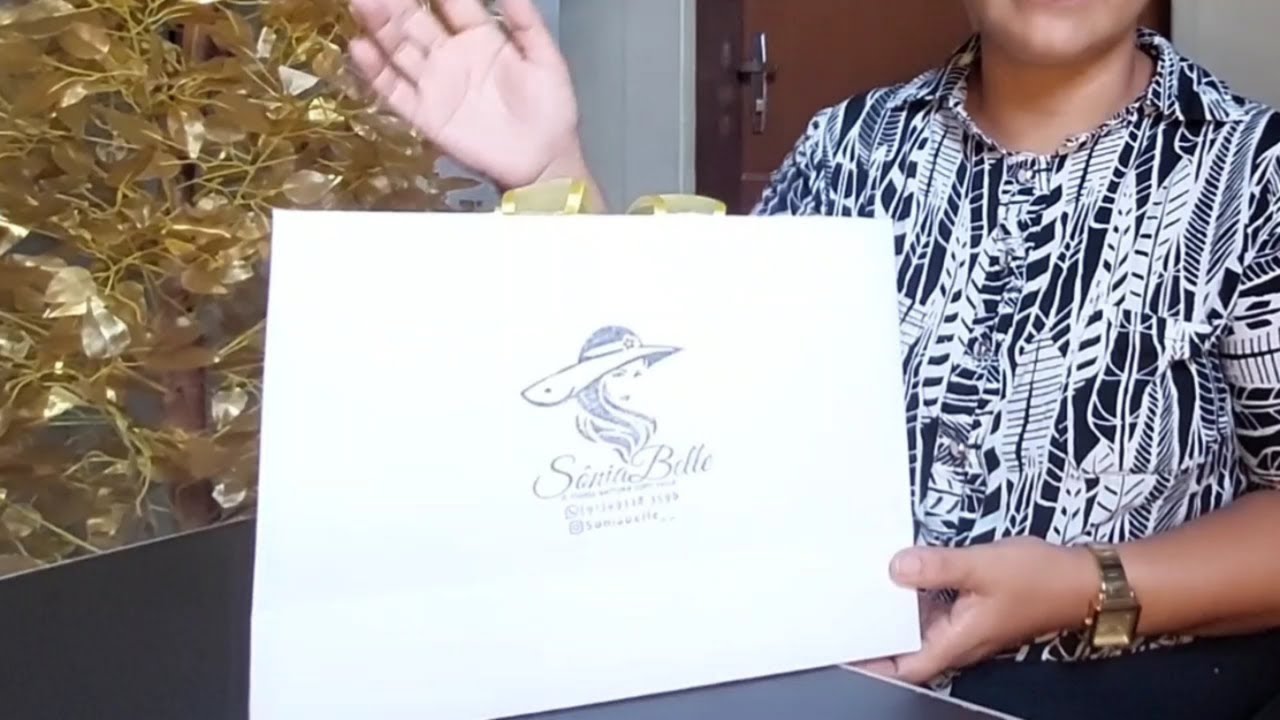 🩸Como fazer sacola grande de papel?