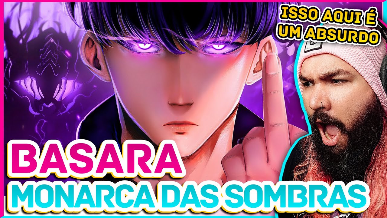 React | Basara - Monarca Das Sombras | Sung Jin Woo Pt. II (Solo Leveling) | M&uacute;sica Geek
