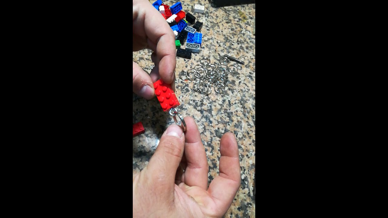 Creare portachiave da mattoncino LEGO