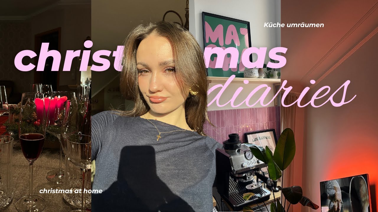 my everyday life | christmas diaries & a mini kitchen makeover 💗⭐️