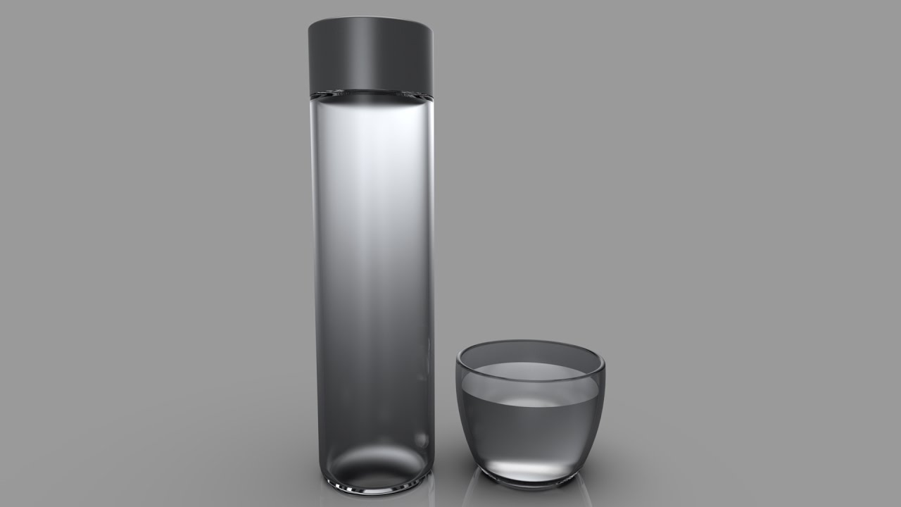 SolidWorks Tutorial: VOSS Water Bottle