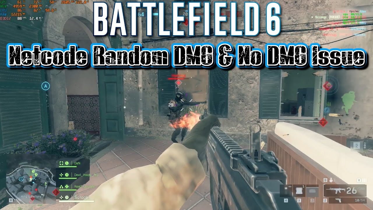 Battlefield 6 Netcode Random Damage & No Damage Problem!