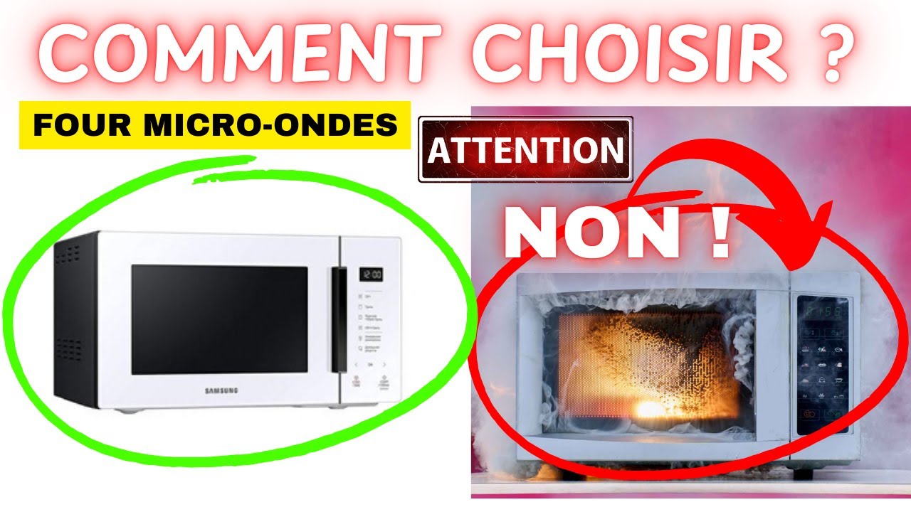 Comment, Pourquoi et Quel micro-ondes choisir ? four à air chaud gril ? Schneider Cecotec lidl Sharp