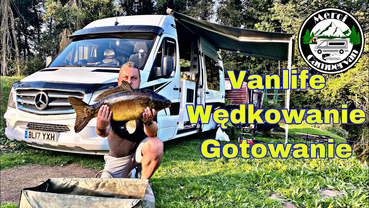 Vanlife | kamperem na ryby | kolejne łatwe i pyszne danie czyli gotowanie w kampervanie.