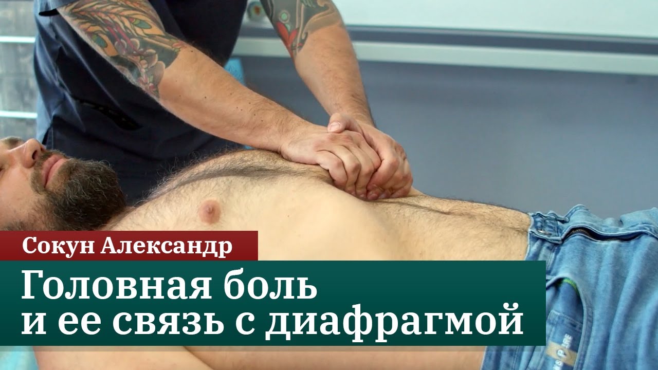 Головная боль и ее связь с диафрагмой. Сокун Александр
