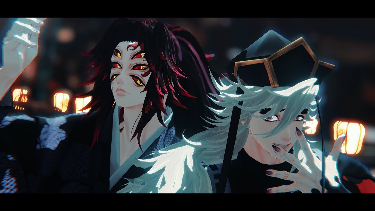 【鬼滅のMMD:Demon Slayer MMD】ダイダイダイダイダイキライ【Kei式童磨:Douma/Kei式黒死牟:Kokushibou】