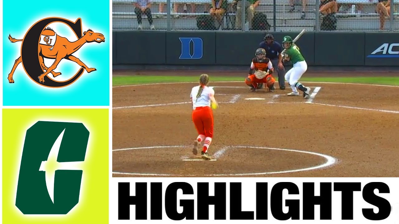 Campbell vs Charlotte Highlights [GAME 5] | NCAA Softball Regional Final | 2023 College Softball