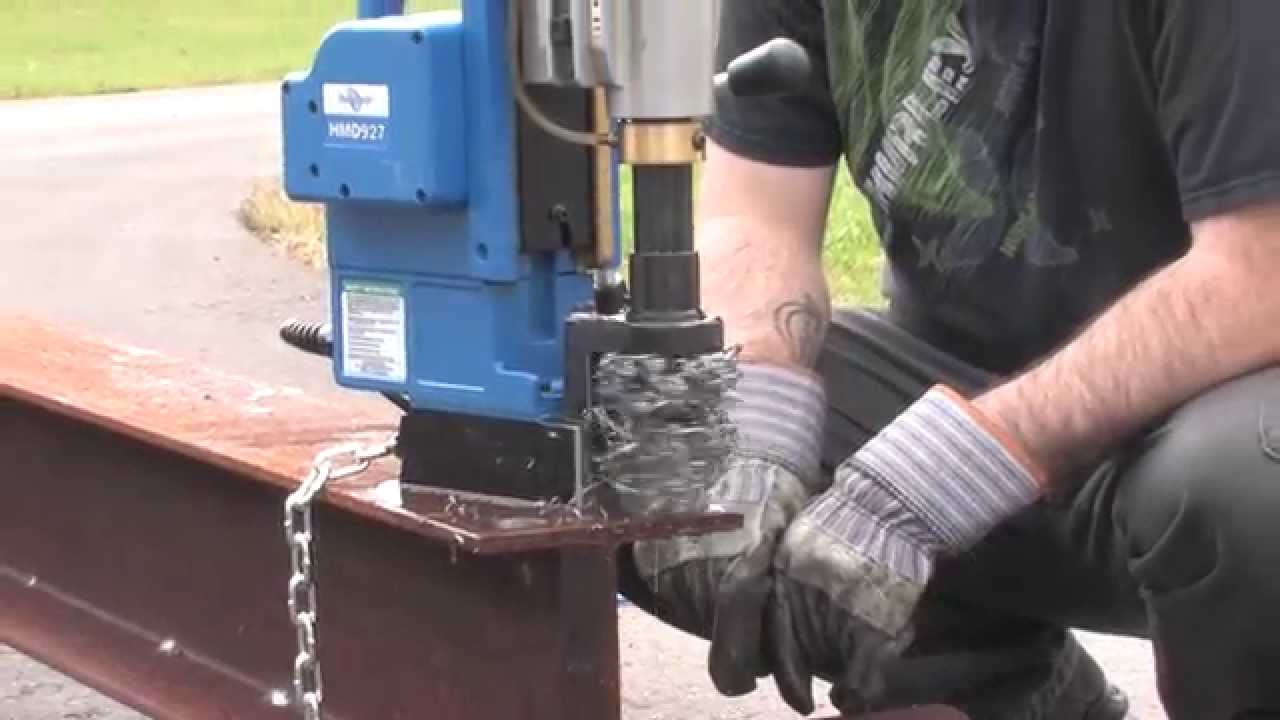 Power Feed Portable Magnetic Drill - HMD927