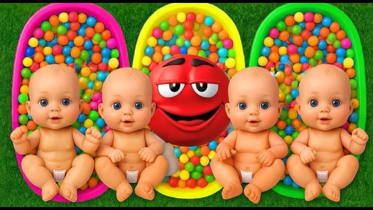 👶💥🥰Long slide Game ASMR💤💤 Hippopotamus Tiger 3d Animals