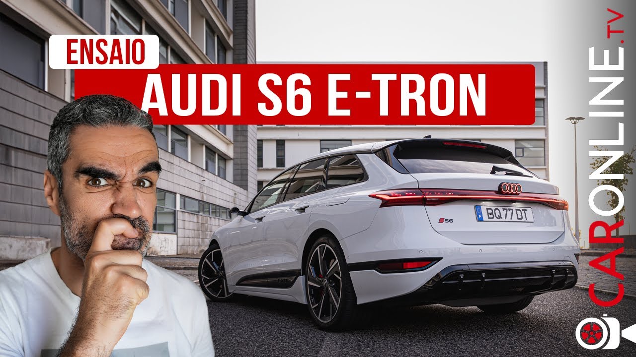 ADEUS V8 e V10! Novo AUDI S6 E-TRON tem +500cv!