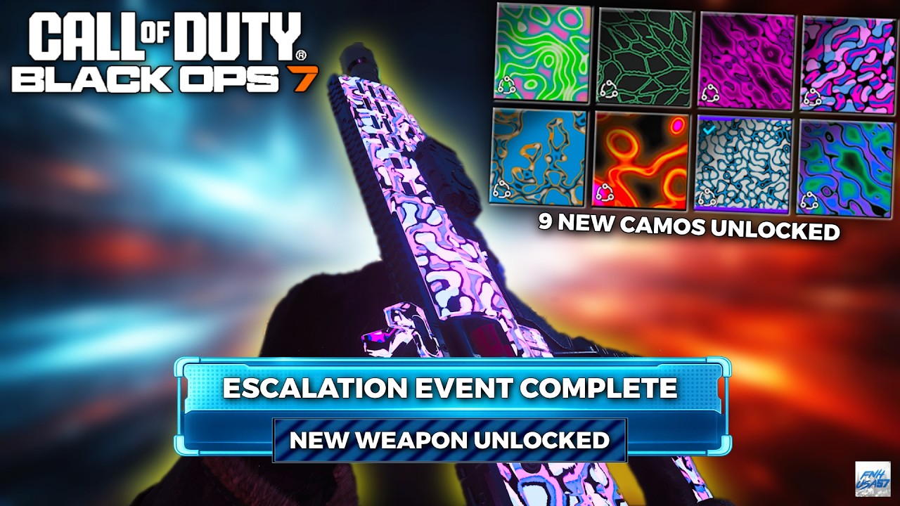 Unlock 9 New Camos in Black Ops 7 Season 2 - Complete ESCALATION DIRECTIVE Event Guide!