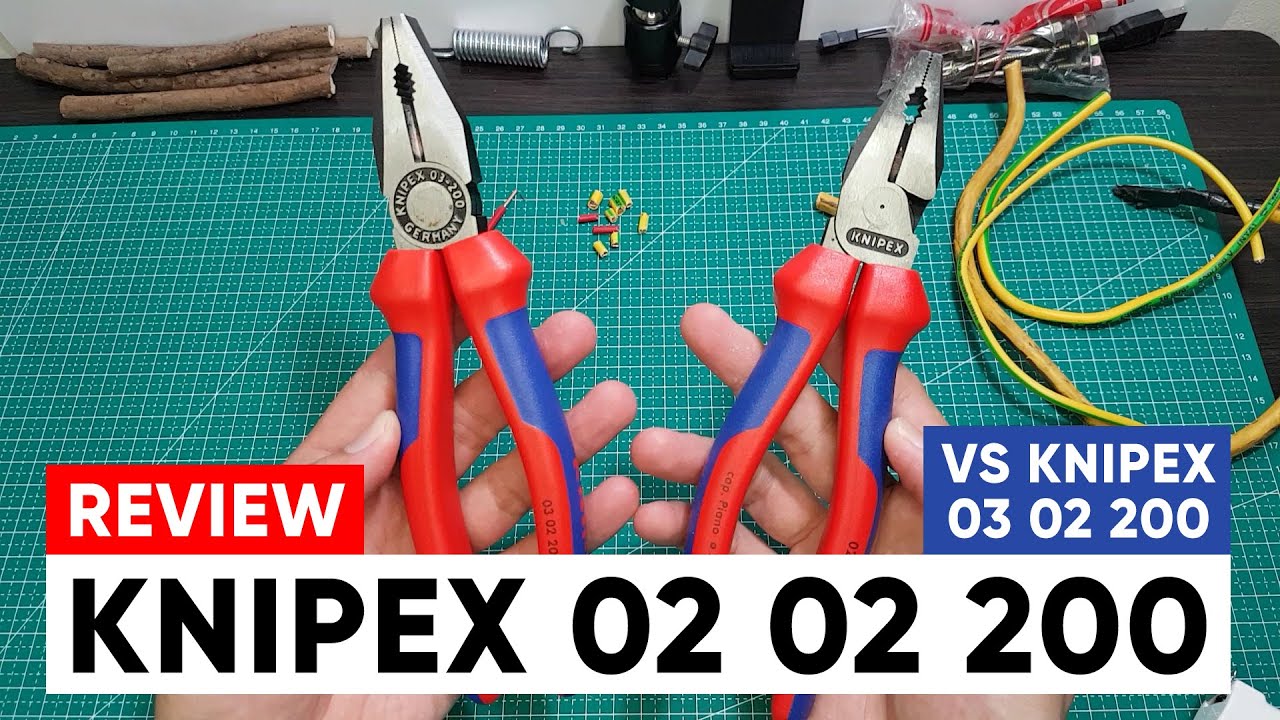 They Say It Is The Best Combination Pliers - Review Tang Kombinasi Knipex 02 02 200 8 Inch