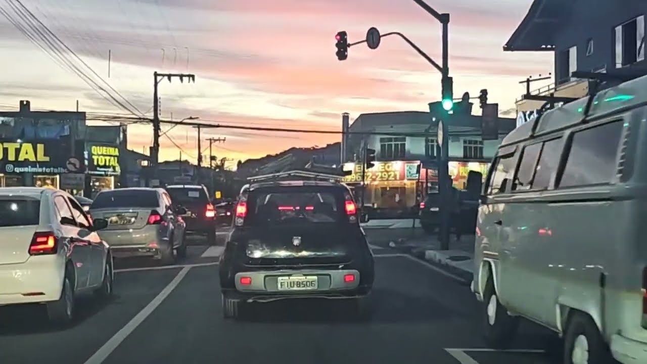 “Fim de Tarde no Volante: Vlog Rápido Dentro do Carro”